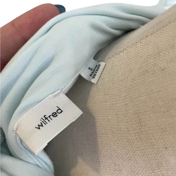 ARITZIA WILFRED Seven Dress Snowmelt Blue